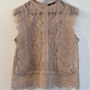 Zara Lace Top M